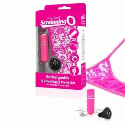 The Screaming O - Charged Remote Control Panty Vibe Pink