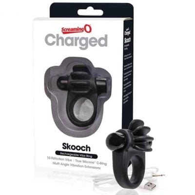 The Screaming O - Charged Skooch Ring Black