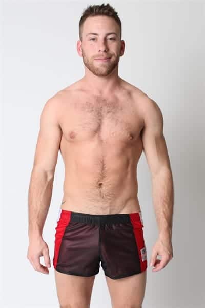 Sweeper Reversible Mesh Short - Red - S [D]