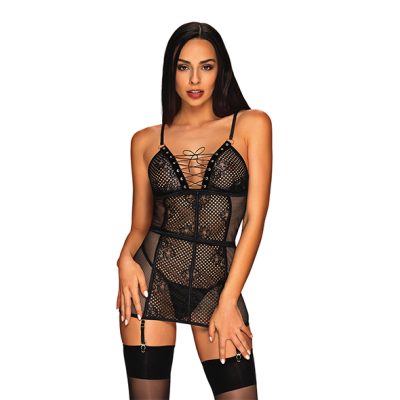 Obsessive -  Basitta chemise & thong L/XL