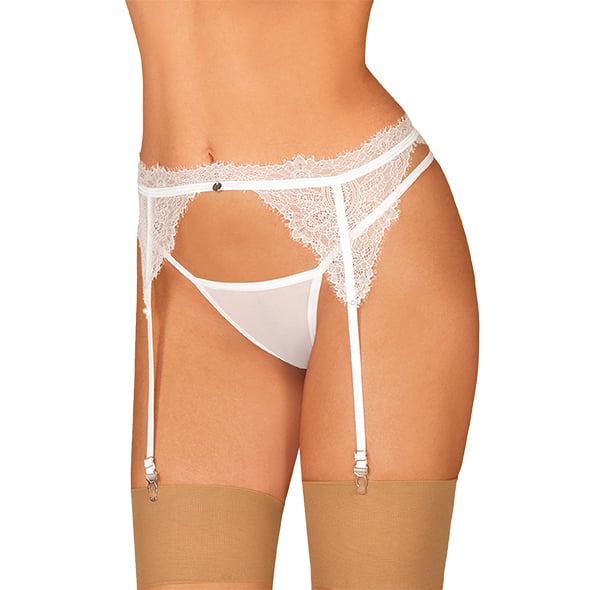 Obsessive -  Bianelle garter belt white S/M