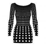 Obsessive -  Rocker dress black S/M/L